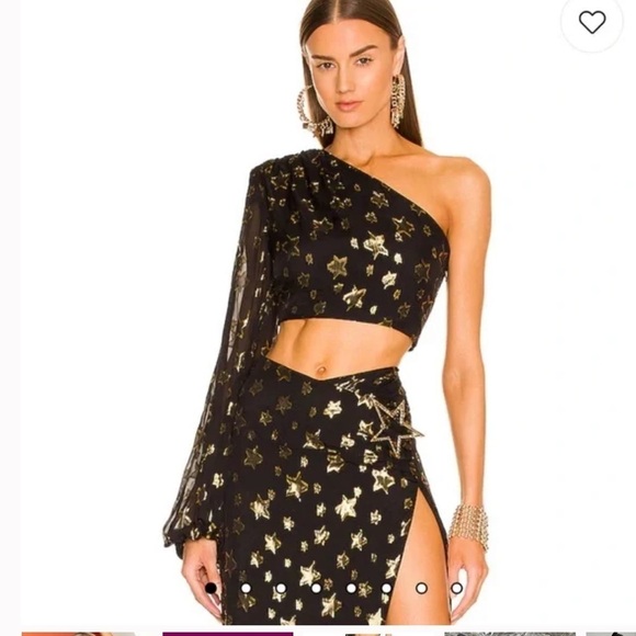 NWT! Dundas x Revolve Stella One Shoulder Top ✨ Small - Picture 1 of 4